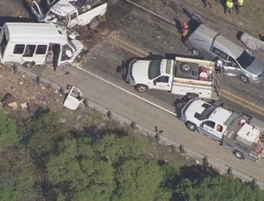 Κι άλλο αίμα στην άσφαλτο! Τροχαίο δυστύχημα στο Τέξας με τουλάχιστον 13 νεκρούς και 2 τραυματίες - Βίντεο που σοκάρουν